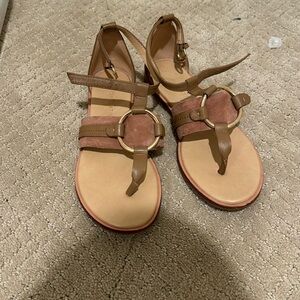 Brown sandals